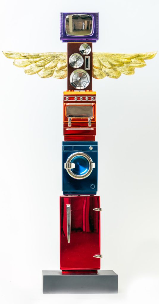 western totem portret
